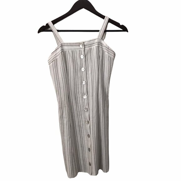 NWT - PacSun - L.A. Hearts Striped Button Down Dress - Picture 1 of 13